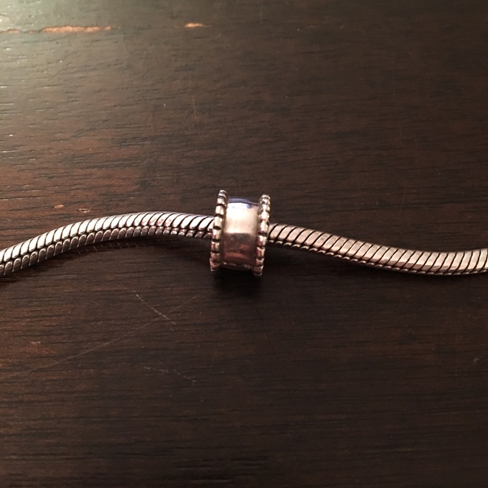 Genuine Pandora 925 sterling silver locking charm